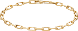 Santos de Cartier bracelet, chain, small model Yellow gold