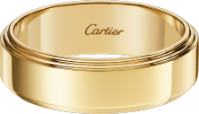 Cartier d'Amour wedding ring, 6 mm width Yellow gold.