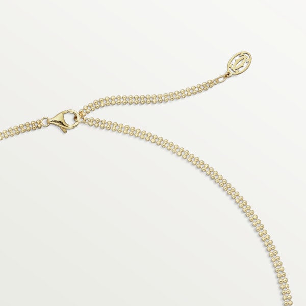 Trinity pendant, large model, paved White gold, yellow gold, rose gold, diamonds