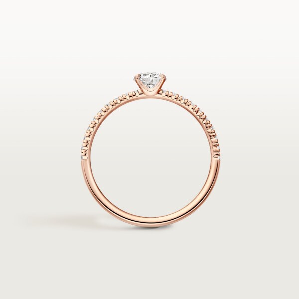 Etincelle de Cartier ring Rose gold, diamonds