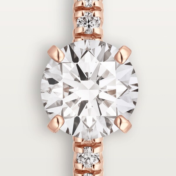 Etincelle de Cartier ring Rose gold, diamonds