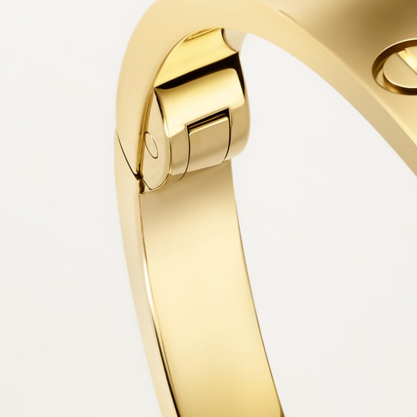 Love bracelet, medium model Yellow gold