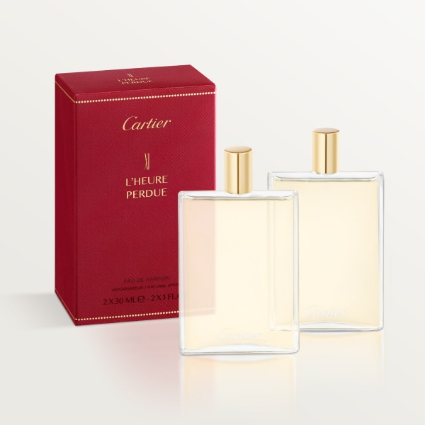 Les Nécessaires à Parfum卡地亚香水盒替换装Les Heures de Parfum时光之水系列XI L’Heure Perdue时之怀旧香水 香水 2 x 30毫升