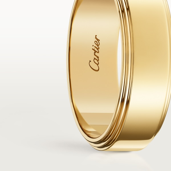 Cartier d'Amour wedding ring, 6 mm width Yellow gold