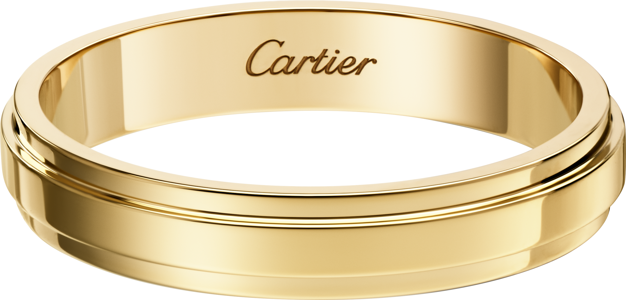 Cartier d'Amour wedding ring, 3.5 mm widthYellow gold.