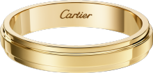 Cartier d'Amour wedding ring, 3.5 mm width Yellow gold.