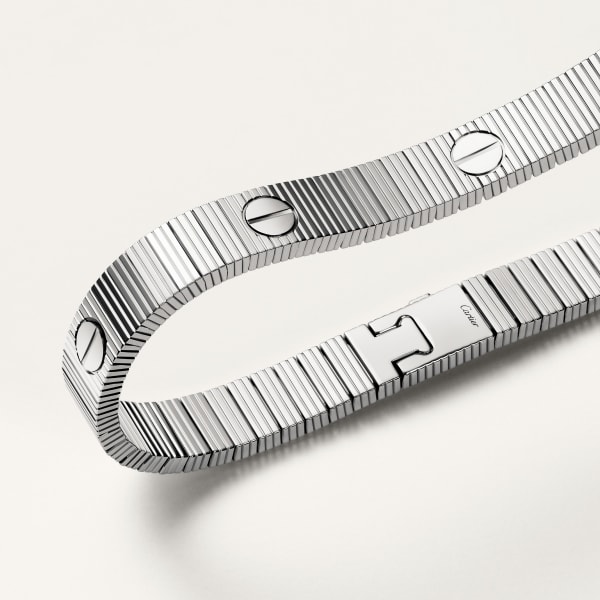 Love Unlimited Bracelet, flexible White gold