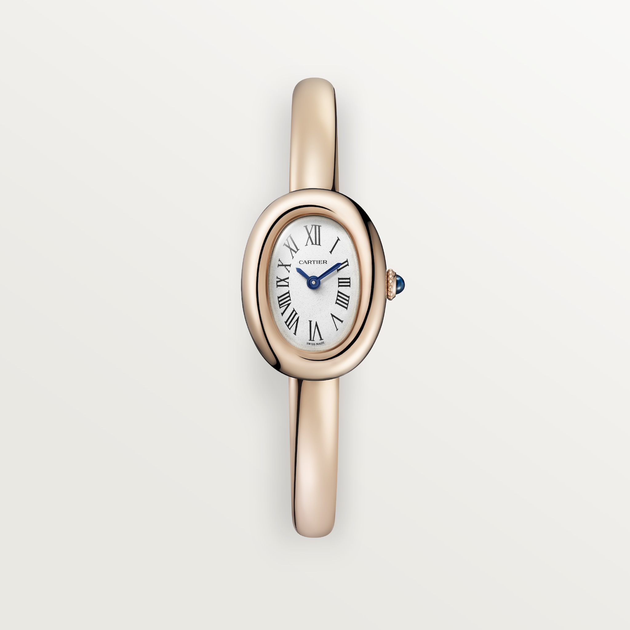 Baignoire watch (Size 15)Mini model, quartz movement, rose gold