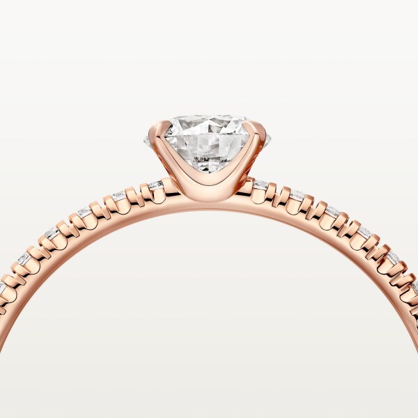 Etincelle de Cartier ring Rose gold, diamonds