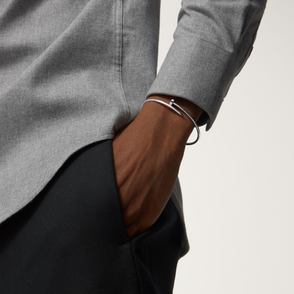 Juste un Clou bracelet, small model White gold