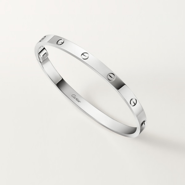 Love bracelet, medium model White gold