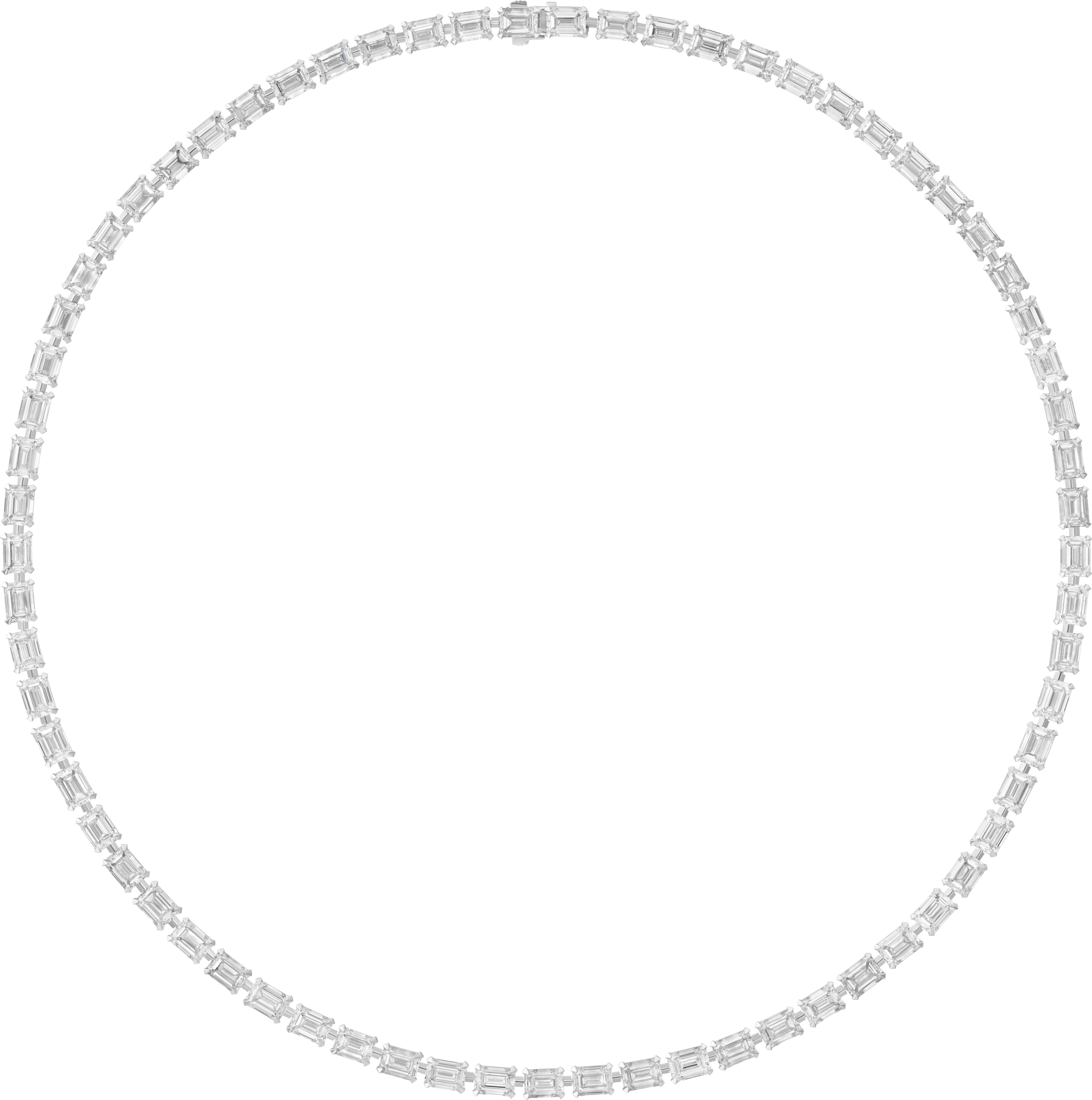 Essential Lines necklacePlatinum, diamonds