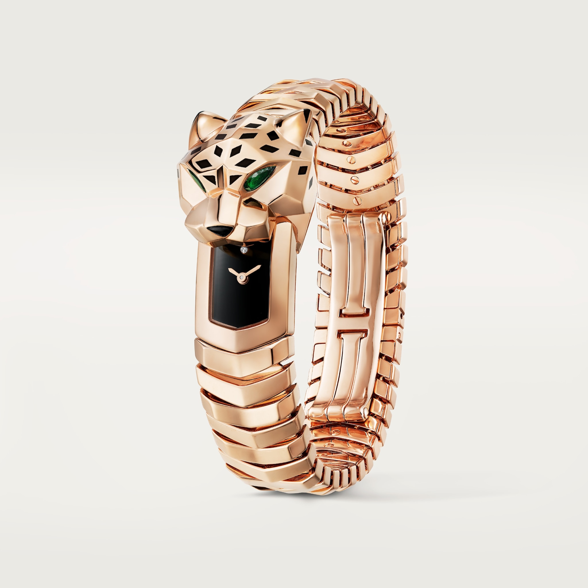 La Panthère de Cartier Watch38.2 mm, quartz movement, rose gold, metal bracelet