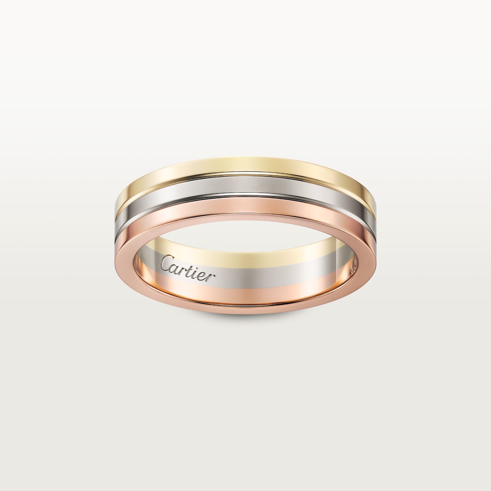 CRB4052100 - Vendôme Louis Cartier Wedding Ring - White gold