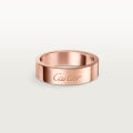 C de Cartier wedding ring, 5 mm width Rose gold
