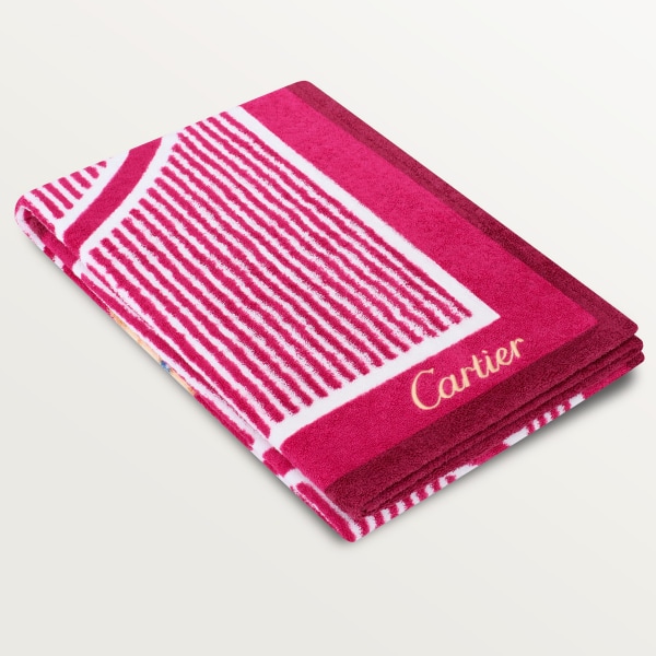 Cartier Characters beach towel Cotton