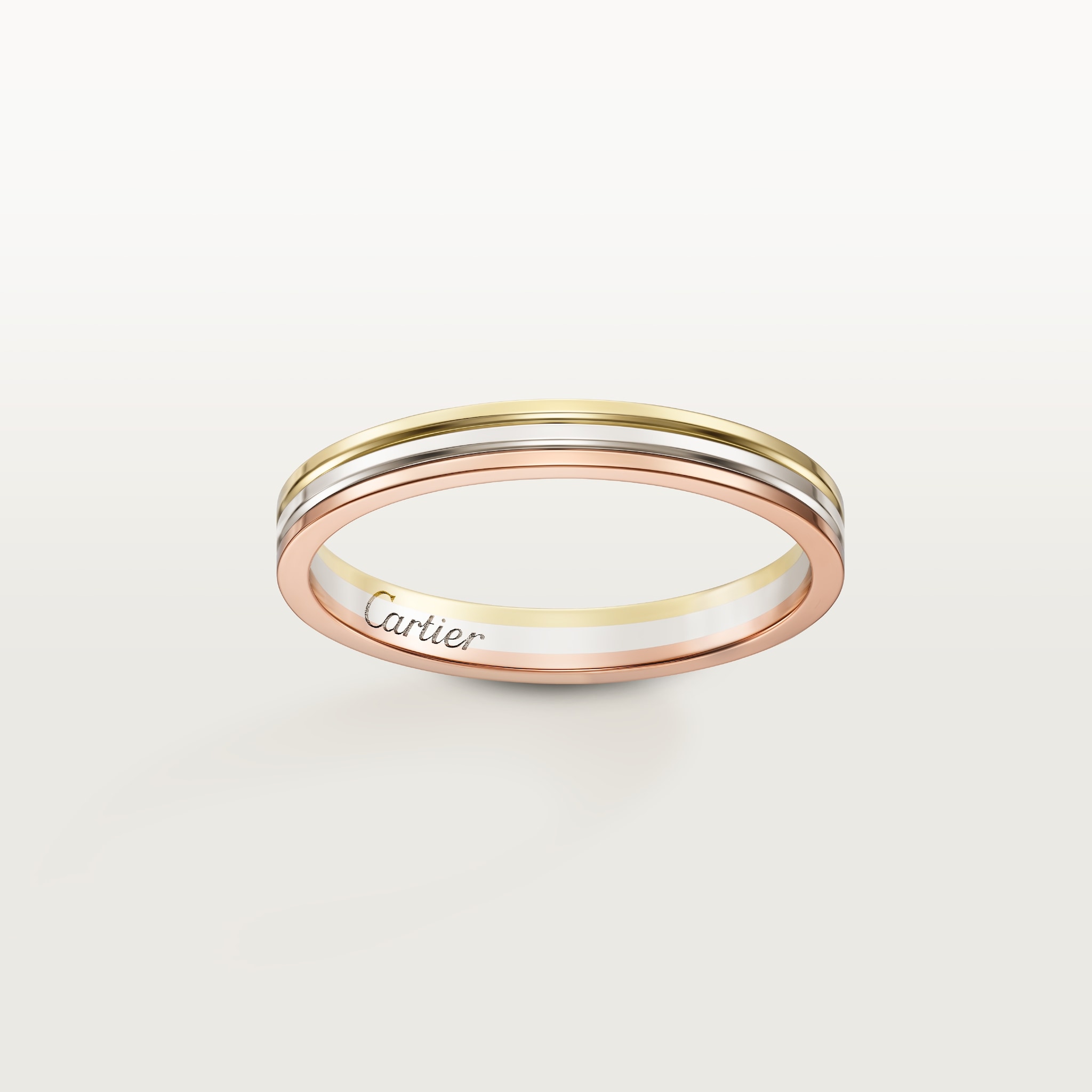 人気No.1 Wedding Cartier Louis Vendôme - CRB4209900 Band gold White - リング(指輪)
