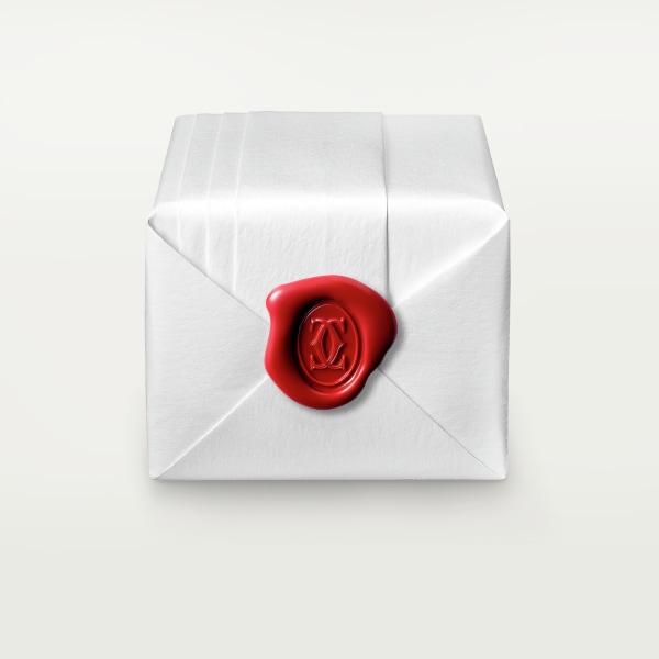 Cartier Libre Tressage戒指，镶嵌钻石  铂金，黄金，钻石。