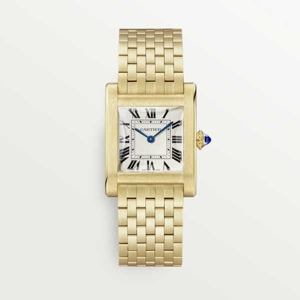 Cartier tank yellow gold discount