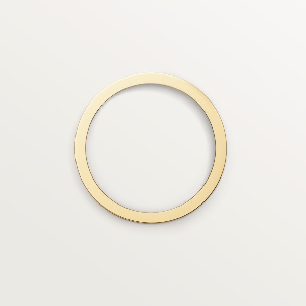Vendome Louis Cartier wedding ring, width 4.8 mm, paved White gold, yellow gold, rose gold, diamonds