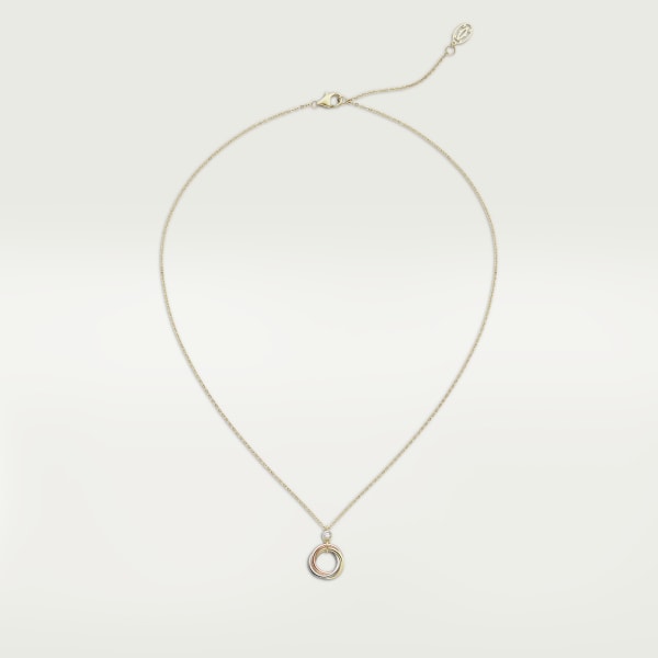 Trinity pendant, brilliant-cut diamond White gold, yellow gold, rose gold, diamond