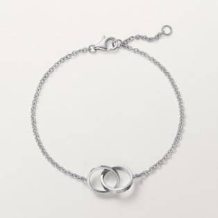 <span class='lovefont'>A </span> bracelet, on chain White gold