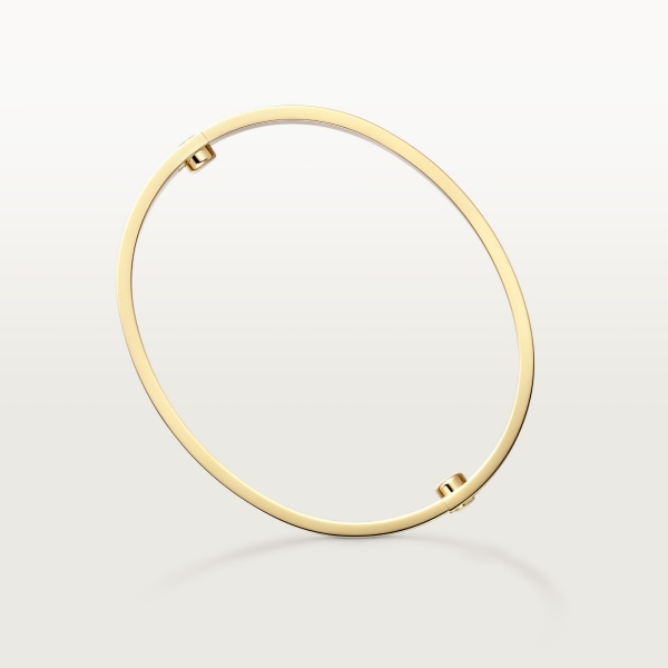 Love bracelet, classic model, 4 diamonds Yellow gold, diamonds