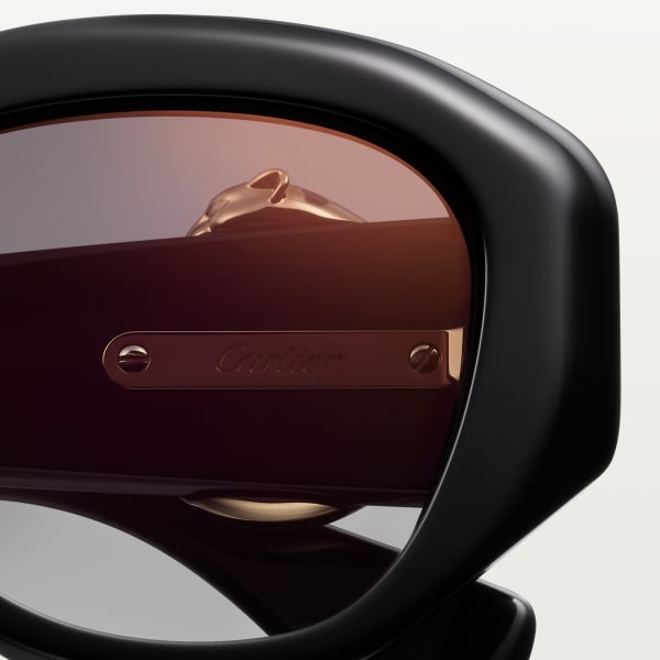 Panthère de Cartier, Sunglasses Black acetate, grey lenses