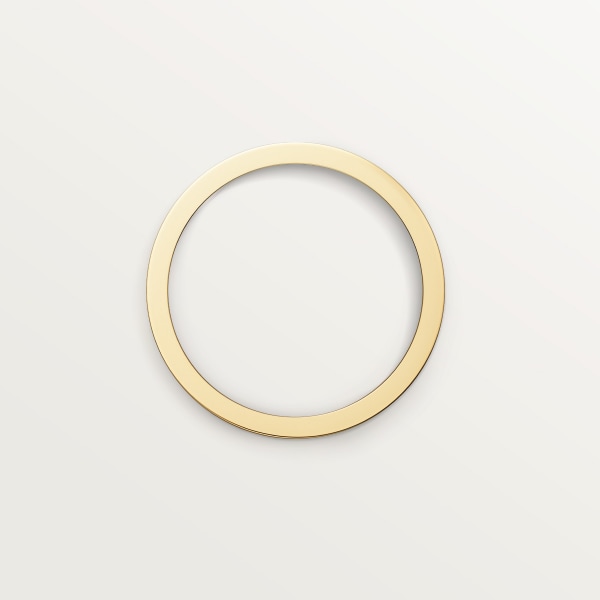 Vendome Louis Cartier wedding ring, width 4.8 mm White gold, yellow gold, rose gold
