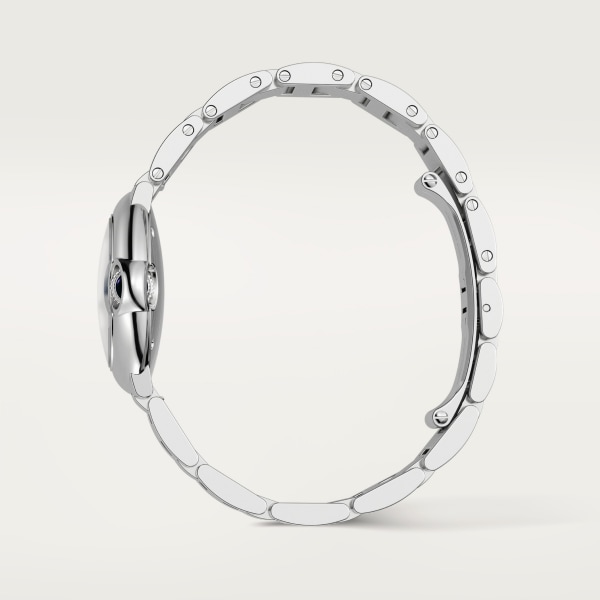 Ballon Bleu de Cartier watch 28 mm, quartz movement, steel