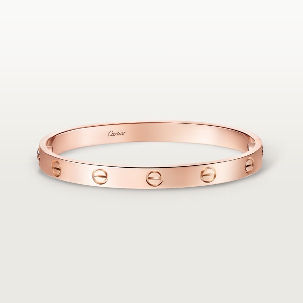 Love bracelet, classic model Rose gold