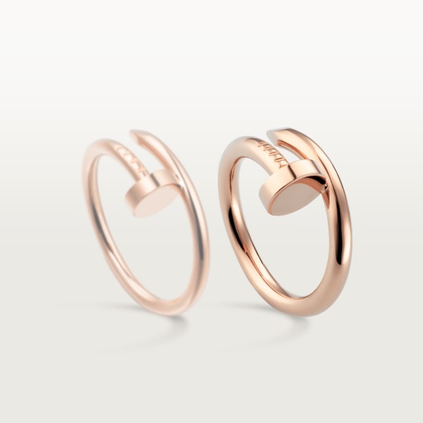 Juste un Clou ring, classic model Rose gold