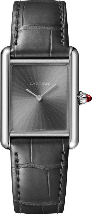 Tank Louis Cartier腕表 大号表款，铂金，手动上链机械机芯