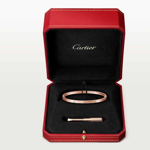 Love bracelet, small model Rose gold