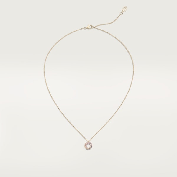 Trinity necklace White gold, yellow gold, rose gold