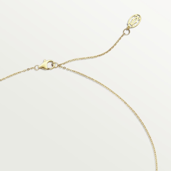 Trinity necklace, brilliant-cut diamond White gold, yellow gold, rose gold, diamond