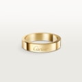 C de Cartier wedding ring, width 4 mm Yellow gold