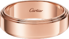 Cartier d'Amour wedding ring, 6 mm width Rose gold.
