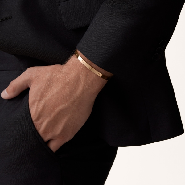 Love bracelet, medium model Rose gold
