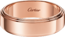 Cartier d'Amour wedding ring, 6 mm width Rose gold.