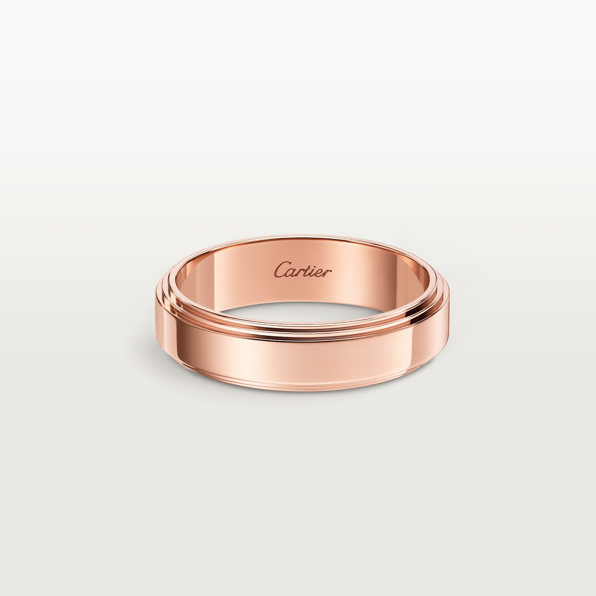 Cartier d'Amour wedding ring, 5 mm widthRose gold