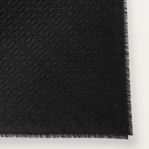 C de Cartier shawl Wool and silk