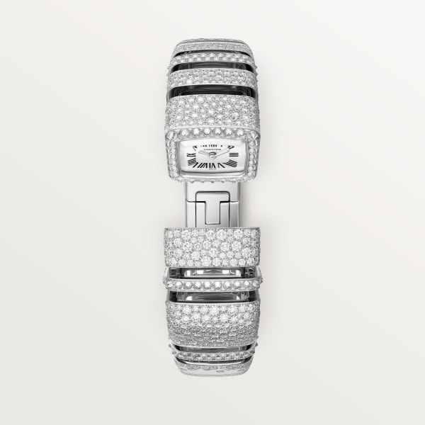 Reflection de Cartier watch (Size 15) Quartz, white gold, diamonds