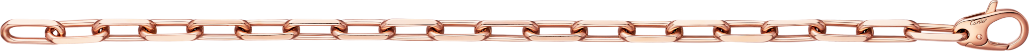Santos de Cartier bracelet, chain, medium modelRose gold