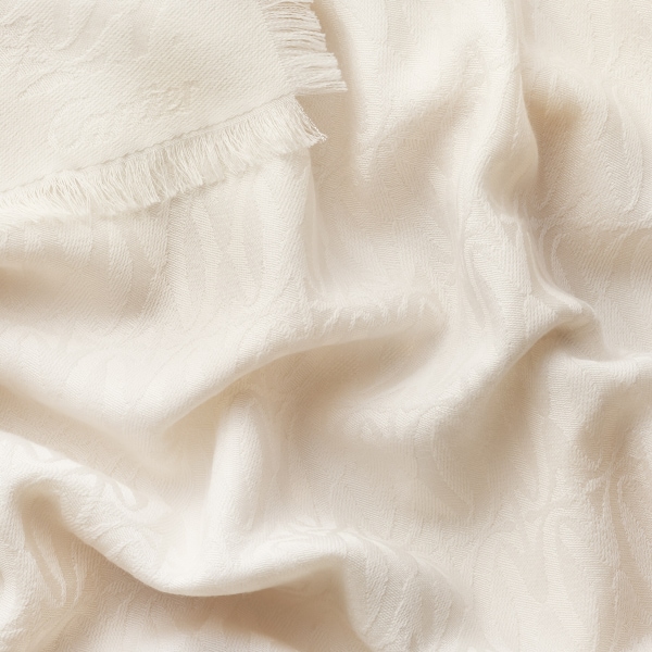 C de Cartier shawl Wool and silk