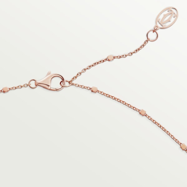 Clash de Cartier necklace Rose gold, diamonds