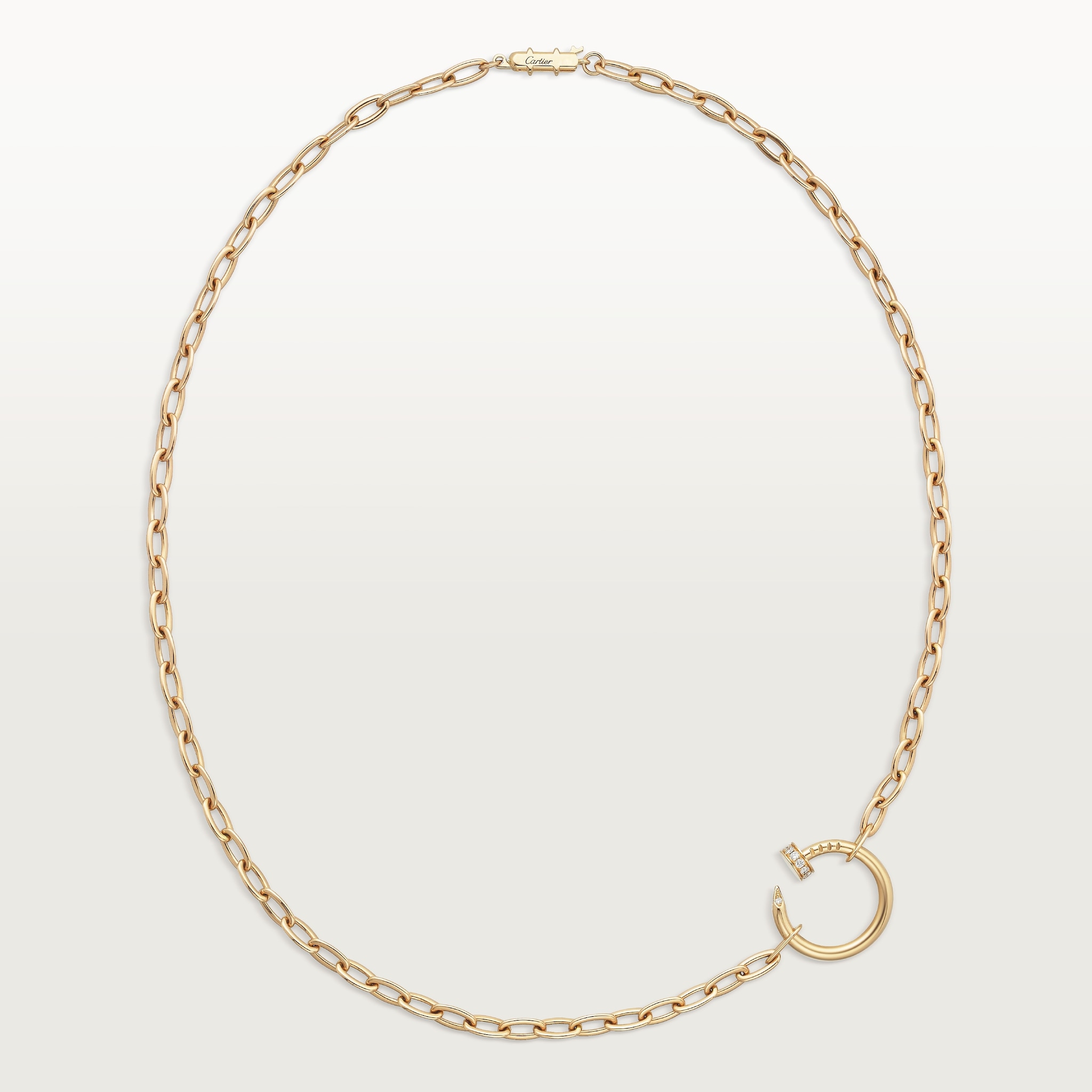 Juste un Clou necklace, diamondsYellow gold, diamonds