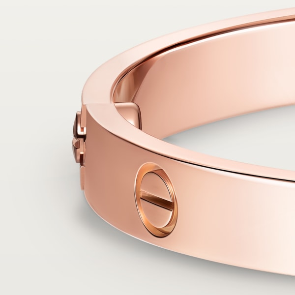 Love bracelet, classic model Rose gold