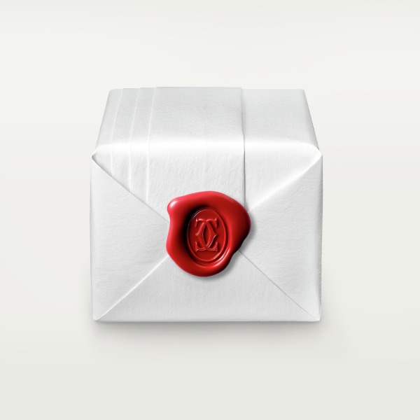Cartier Libre Tressage戒指，珊瑚 玫瑰金，珊瑚，钻石