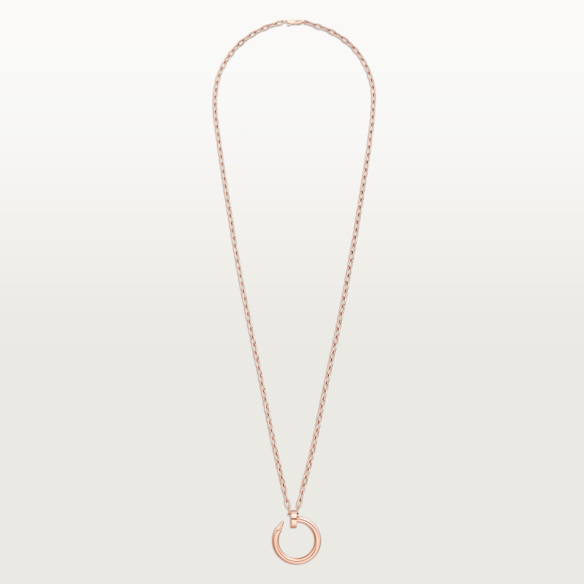 Juste un Clou long necklace, transformable, extra-large modelRose gold